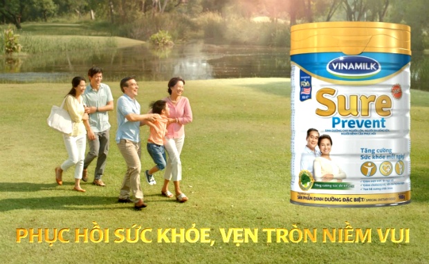 Sữa Vinamilk Sure Prevent